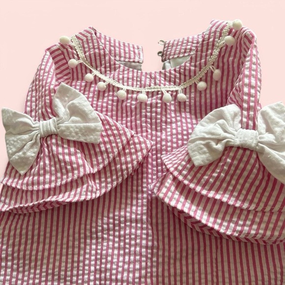 Cute Seersucker Dress by Rare Editions 💖 (Size 2T) - Picture 3 of 8